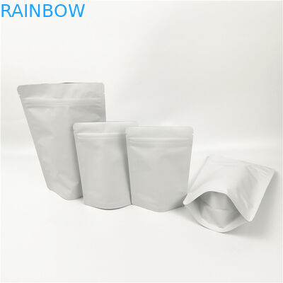 6oz 8oz Bột Cà Phê Sữa CYMK Mylar Túi Khóa Zip