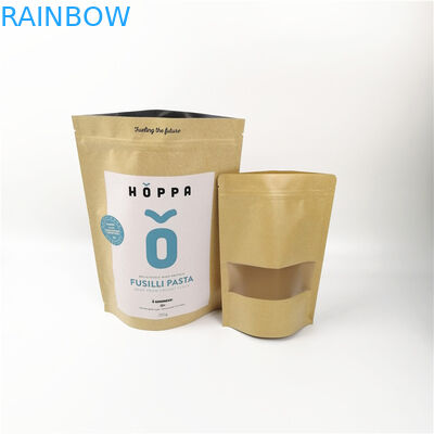 6oz 8oz Bột Cà Phê Sữa CYMK Mylar Túi Khóa Zip