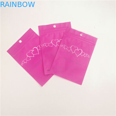 Đồ trang sức lông mi In ống đồng MOPP Túi đựng đồ trang điểm có dây kéo