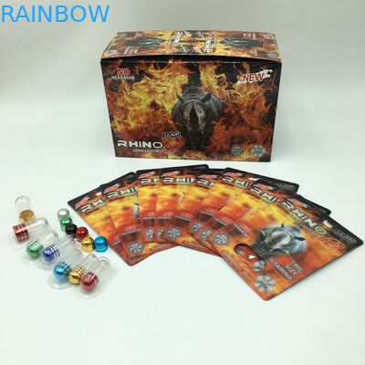 RHINO Pill 60 * 80cm PVC 3D dạng thấu kính Thẻ với đạn