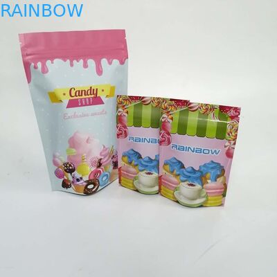 In ống đồng bóng cao CMYK Snack Zipper Pouches