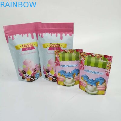 In ống đồng bóng cao CMYK Snack Zipper Pouches