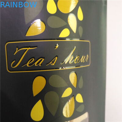 Túi giấy Kraft màu PMS có thể thay đổi được dây kéo 250G 500G 80gsm