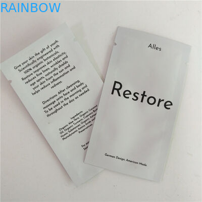 Ba mặt con dấu MOPP Mylar Foil Túi bao bì mỹ phẩm