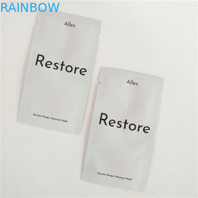 Ba mặt con dấu MOPP Mylar Foil Túi bao bì mỹ phẩm