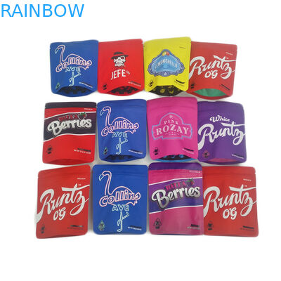 Soft Touch 3.5g Foil Ziplock Túi nhựa có mùi Proof Matte 3.5g 7g Cannabies Cookies Jefe Bao bì Mylar Bag Custom