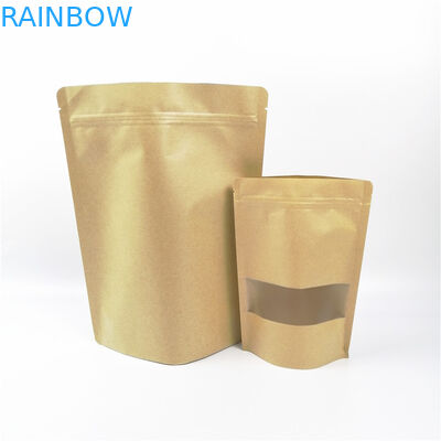 100g bột cà phê 250g CYMK VMPET Kraft Paper Zipper Bag