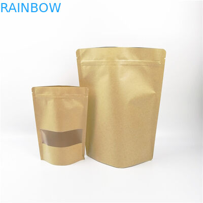 100g bột cà phê 250g CYMK VMPET Kraft Paper Zipper Bag
