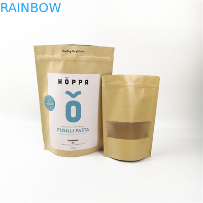 100g bột cà phê 250g CYMK VMPET Kraft Paper Zipper Bag