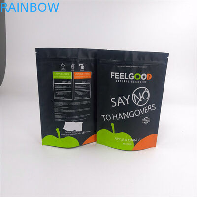 280g Matt Black VMPET MOPP nhôm bao bì túi bao bì