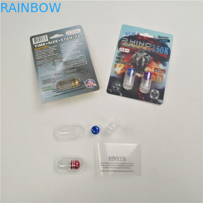 Thẻ đóng gói 3D Rhino 7 9x12cm hoàn thiện bóng