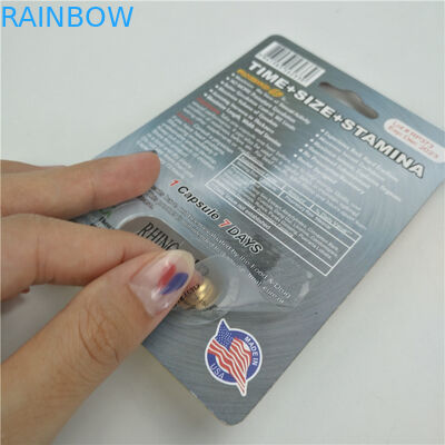 Thẻ đóng gói 3D Rhino 7 9x12cm hoàn thiện bóng