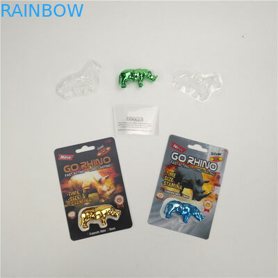 Thẻ đóng gói 3D Rhino 7 9x12cm hoàn thiện bóng