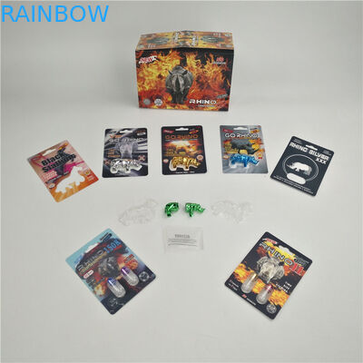 Thẻ đóng gói 3D Rhino 7 9x12cm hoàn thiện bóng