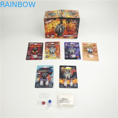 Thẻ đóng gói 3D Rhino 7 9x12cm hoàn thiện bóng