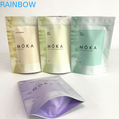 8oz Tùy chỉnh In đứng Túi Giấy nhôm Túi đựng Muối tắm Túi đóng gói