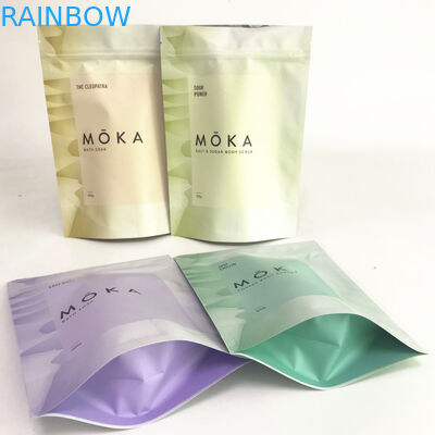 8oz Tùy chỉnh In đứng Túi Giấy nhôm Túi đựng Muối tắm Túi đóng gói
