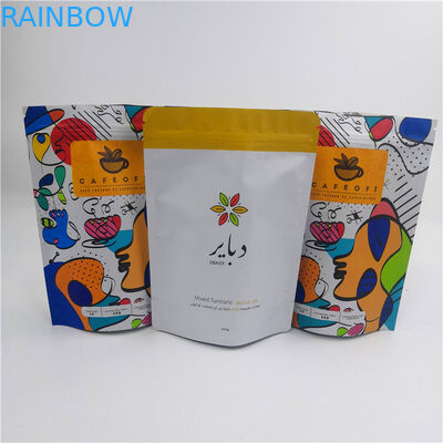 Zip Lock Túi nhôm lá bán buôn In ấn tùy chỉnh Bao bì có thể ăn được Túi bao bì hạt có thể hàn lại