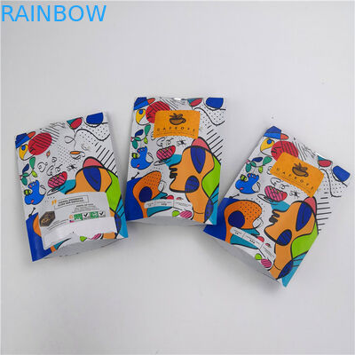 Túi đóng gói thực phẩm ăn nhẹ / túi đóng gói hạt / nhựa cà phê sô cô la sữa bột dây kéo túi đứng lên