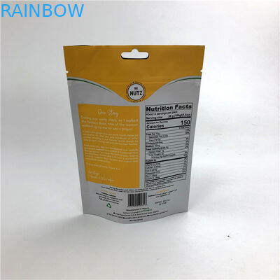 Túi đứng có dây kéo cho gói đồ ăn nhẹ đóng gói hạt in bao bì túi Zip Lock Pouch