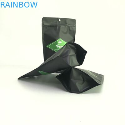 Pantone màu Cannabiss Mylar Túi nhựa Bao bì