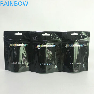 Túi Mylar Giấy nhôm mờ Cannabiss Child Proof