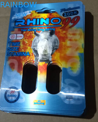 Thẻ đóng gói viên thuốc CMYK Rhino 69 có thể tái chế