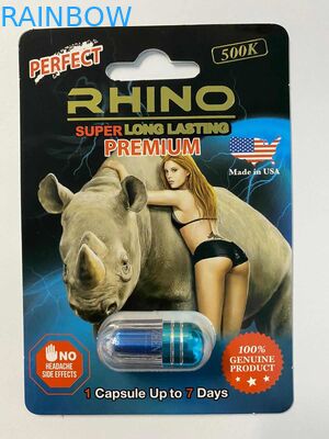 Thẻ đóng gói viên thuốc CMYK Rhino 69 có thể tái chế