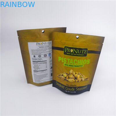 Trái cây sấy khô Pistachio 150 Micron OPP Túi nhựa Bao bì