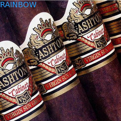 Nhãn màu CMYK 70mic Gold Stamping Shrink Sleeve Labels