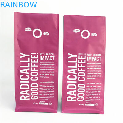 Túi nhôm VMPET không có BPA bên hông 400ml có van