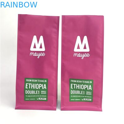 Túi nhôm VMPET không có BPA bên hông 400ml có van