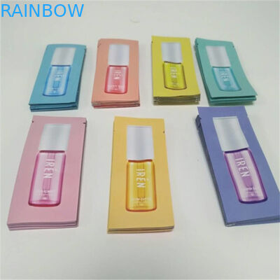 Bao bì bằng nhôm mờ Nhỏ Sachet SampeL Túi bao bì Kem Mẫu đóng gói Túi