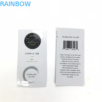 Túi đựng mẫu nhỏ dùng một lần tùy chỉnh cho sữa rửa mặt Huyết thanh mắt Ba mặt niêm phong cho các sản phẩm trang điểm