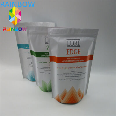 Tùy chỉnh được chấp nhận bằng lá nhôm mờ Túi muối tắm Bao bì tẩy da chết toàn thân Túi Mylar