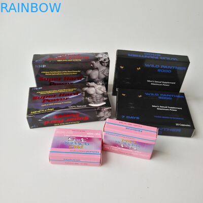 Biểu trưng tùy chỉnh Kính áp tròng mỹ phẩm tái chế Hộp giấy Bao bì Thuốc bóng Lông mi Giấy đóng gói trang điểm hình chữ nhật B