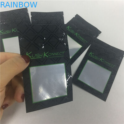 In UV KUSH PE Ngăn trẻ em mở túi thuốc lá bằng cửa sổ