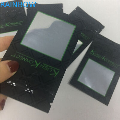 In UV KUSH PE Ngăn trẻ em mở túi thuốc lá bằng cửa sổ