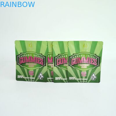 Túi bao bì bằng nhôm bóng mờ được chấp nhận tùy chỉnh Túi bao bì Mylar có thể uốn lại