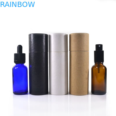 Bao bì mỹ phẩm 10ml 15ml 20ml 30ml 50ml 100ml Các tông Kraft tái chế Ống giấy màu nâu đen trắng