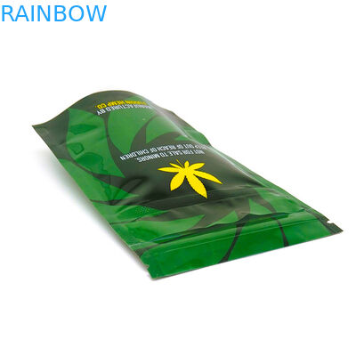 Mùi hương Hoa cây gai dầu CBD Edibles Cookies Child Resistant CR Exit Túi Ziplock Mylar Pouch