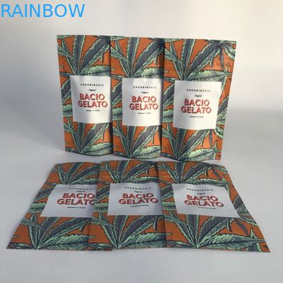 Đứng lên Túi đóng gói kẹo cao su có dây kéo chống trẻ em