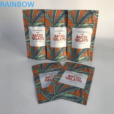 Giấy nhôm mờ được chấp nhận tùy chỉnh Túi bao bì Cannabsis