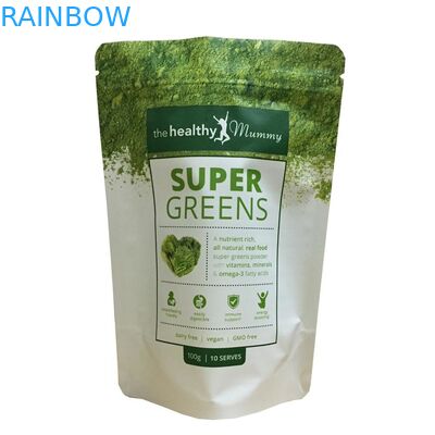 Túi bao bì trà Dây kéo Con dấu nhiệt Nhựa tùy chỉnh Giấy nhôm Túi trà rỗng