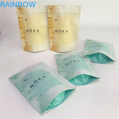 Túi bao bì tẩy da chết toàn thân In kỹ thuật số Lá nhôm mờ Muối tắm Túi bao bì