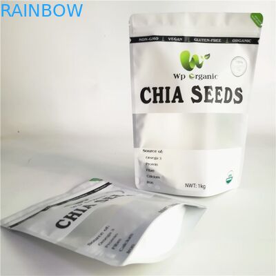 In kỹ thuật số Túi phẳng trong suốt Khóa zip Túi nhựa tùy chỉnh