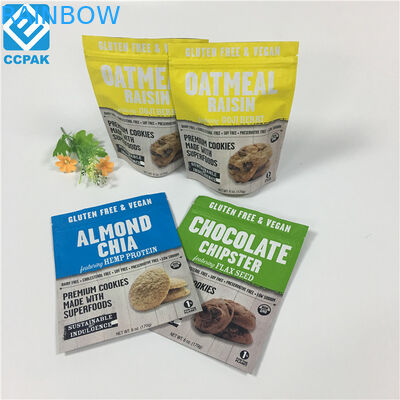 Túi đựng thực phẩm có thể uốn lại với khóa Zip Túi Pakcgaing cho quả hạch khô