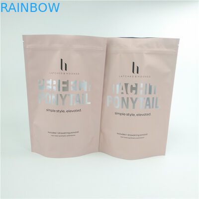 Smell Proof 32 oz Bao bì muối tắm có thể kéo lại túi gói đứng lên có cửa sổ Túi cà phê 250g tẩy tế bào chết