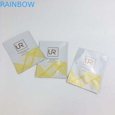 Túi đựng kem dưỡng da Ziplock kem dưỡng da Ziplock ba mặt có thể uốn lại tùy chỉnh