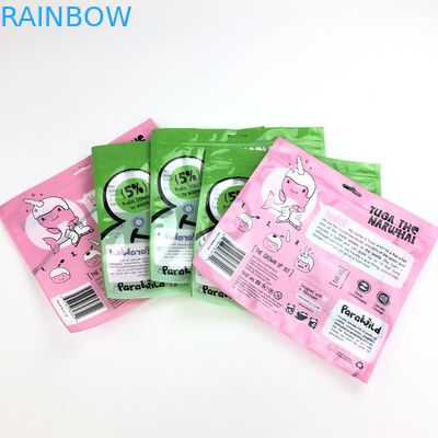 Túi bao bì nhựa MOPP 100micron Mylar để đóng gói đồ chơi